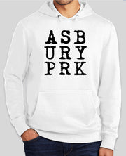 ASBURY PRK TYPEWRITER LOGO HOODIE