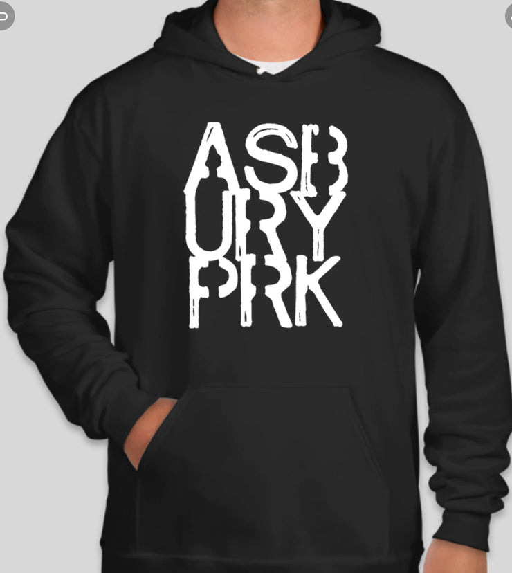 ASBURY PRK DOG TAG LOGO HOODIE