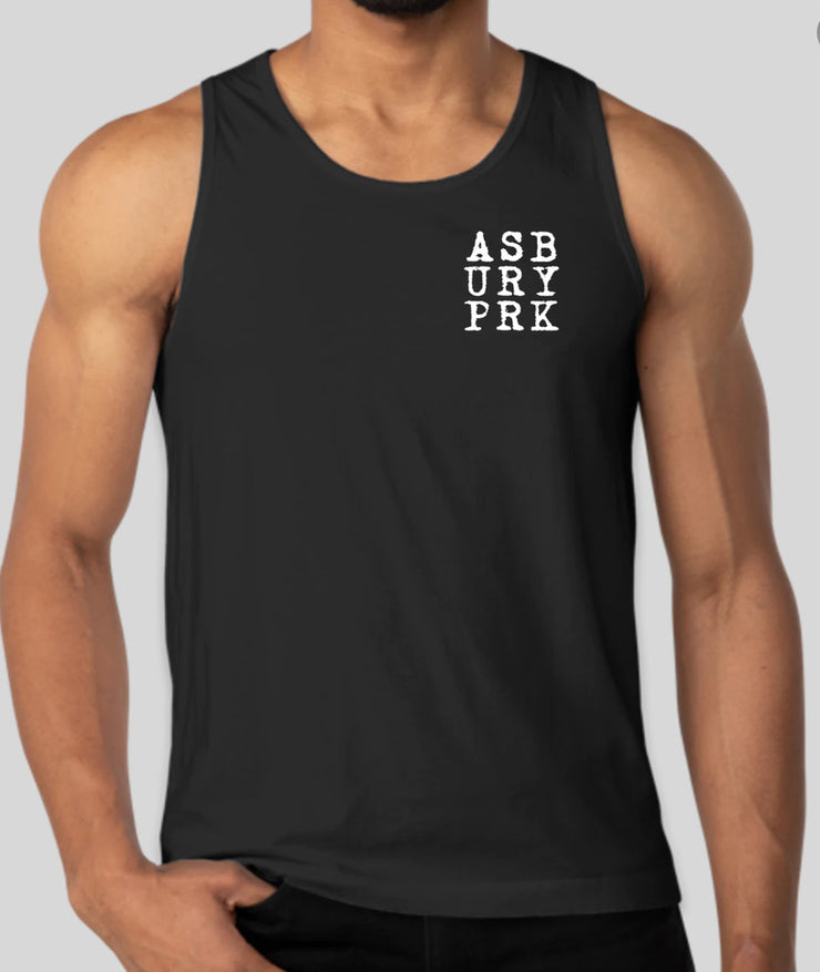ASBURY PRK TYPEWRITER CHEST LOGO TANK